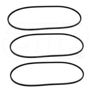 New CAT 6N5337 Belt Set(3) Caterpillar Aftermarket for Caterpillar SR4, 3406B, 3406C, 3406E, 3408, 3408B, 3408C and more