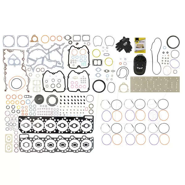 CAT C-15 Rebuild Overhaul OUT OF FRAME GASKET KIT - For Caterpillar C15 Truck, Marine, Industrial & Machine Engines