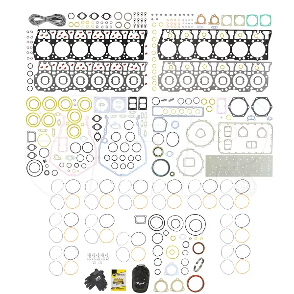 CAT 3412 Rebuild Overhaul Gasket Kit for Caterpillar 3412, 990B, 992C, 992D