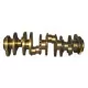 New 1W6209 (4637668) Crankshaft W/Gear Replacement suitable for Caterpillar Equipment