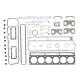 New 1301457 Single Cylinder Head Gasket Kit Replacement suitable for CAT 3116; 3126; IT38F; 963B; 938F and more