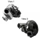 New CAT 2W3556 Turbocharger Caterpillar Aftermarket for CAT G3512, SR4, 3306, 3306B and more