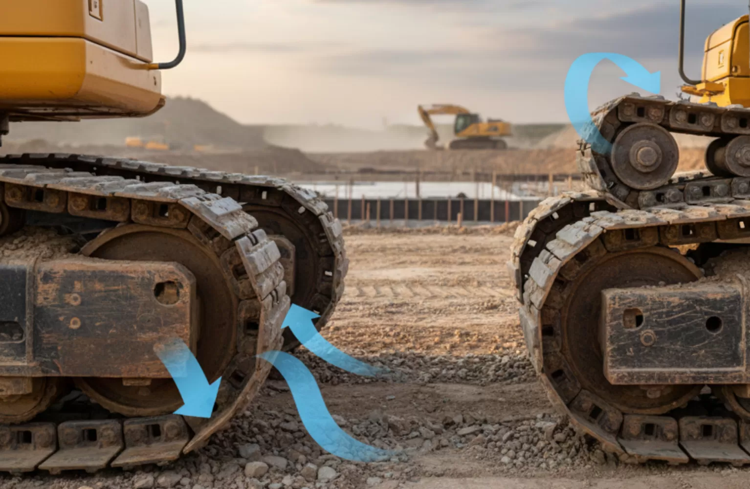 Bottom Rollers vs Carrier Rollers: Understanding Track Load Distribution